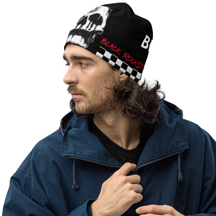 BLK Skull Drop Beanie