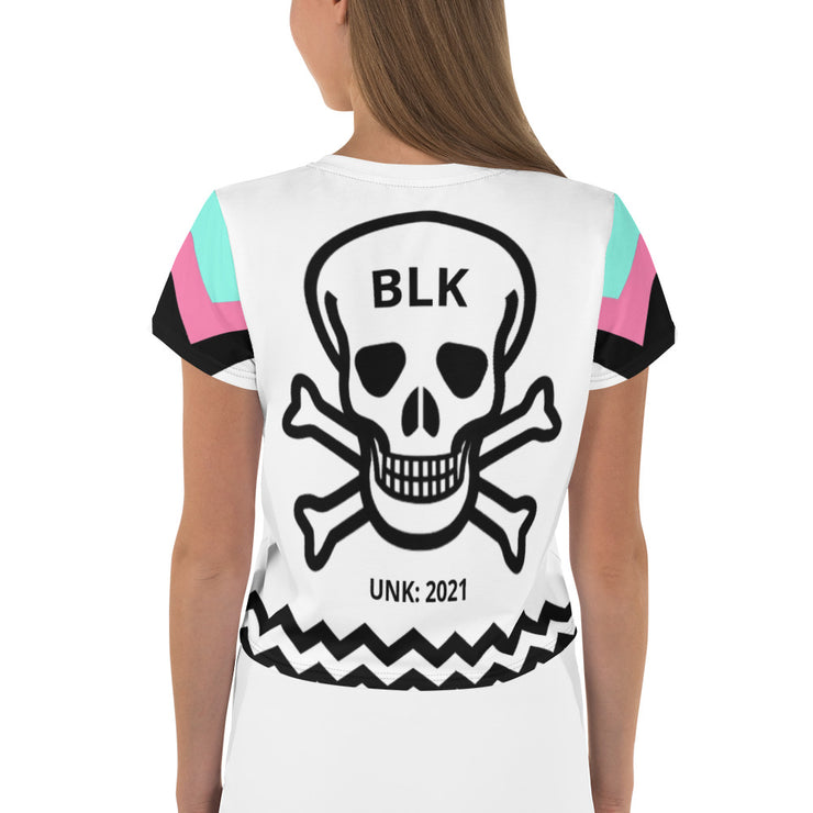 BLK SURFER Crop Tee