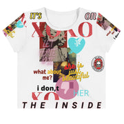 Women's Message #3 Crop Top