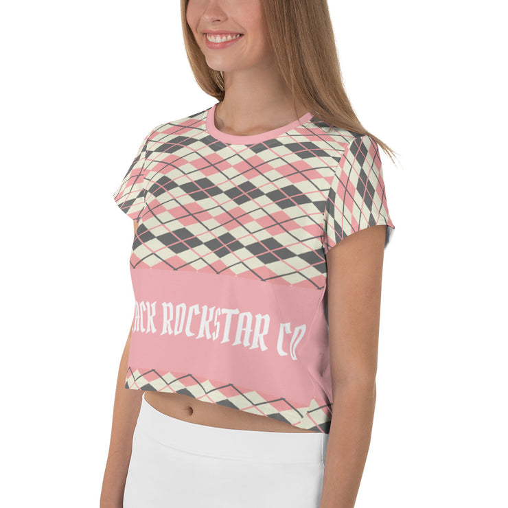 BLK Queen Crop Tee