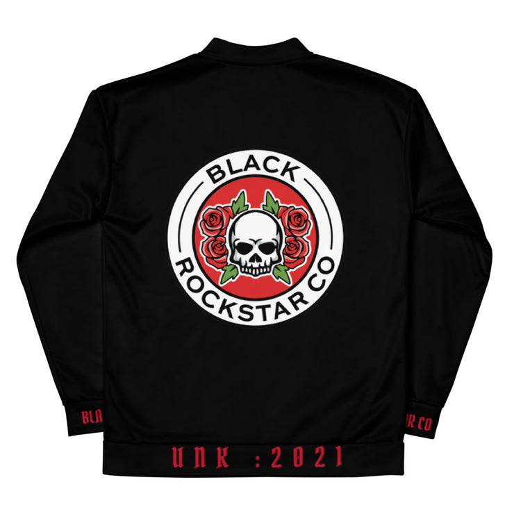 BLK Time Tells Bomber Jacket