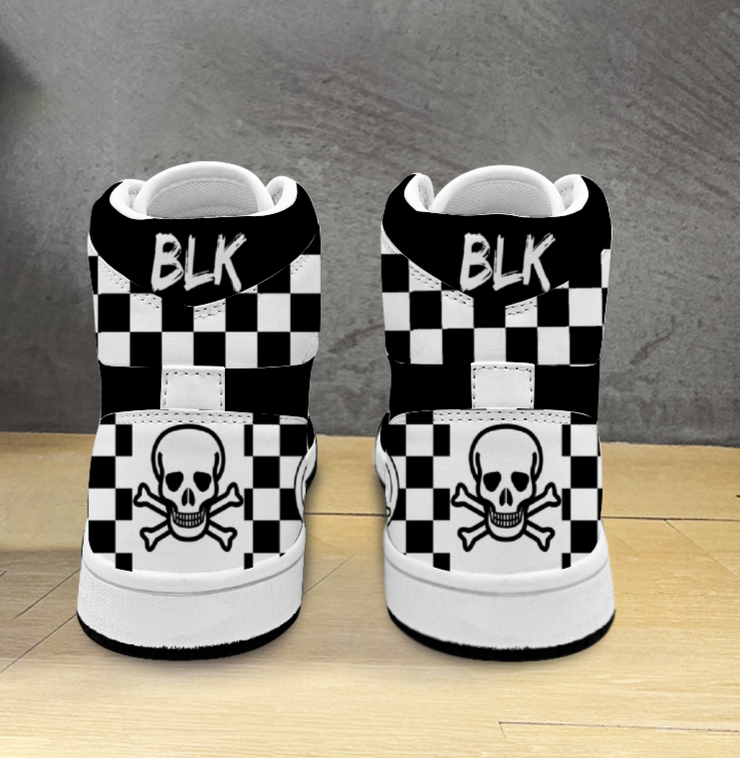 BLK Checkered Ones Shoes